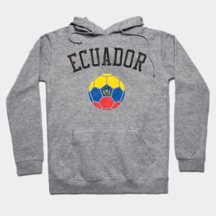 Ecuador Soccer Team Heritage Flag Hoodie